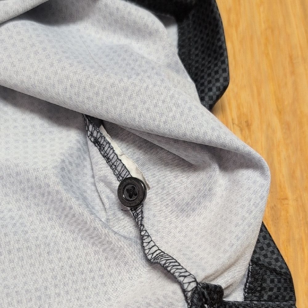 Callaway Opti-Dri Checkerboard Black/Grey Polo Shirt Size L - Picture 7 of 7